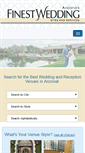 Mobile Screenshot of finestweddingsites.com